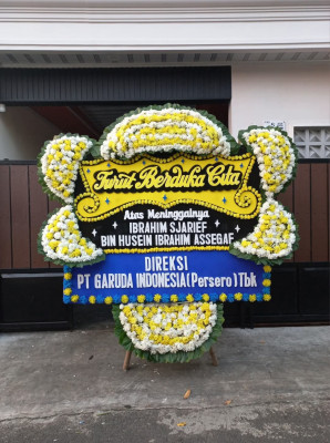 Papan Bunga Duka di Bokoharjo