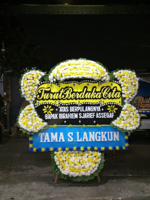 Papan Bunga Duka di Bokoharjo