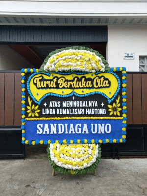 Papan Bunga Duka di Bokoharjo